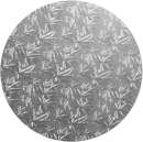 Masonite Cake Board - 6 Inch Round Silver